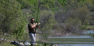 Речиси половина тон крап се улови од браната Паљурци кај Богданци во првото коло од ,,Крапската лига 2019’’