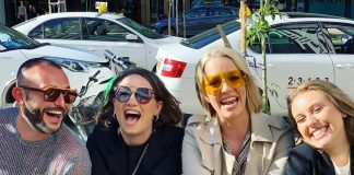 Тамара Тодевска со ,,PROUD’’ придружувана од Гарванлиев, Јанева и Гиговска во финалето на Евровизија во Израел