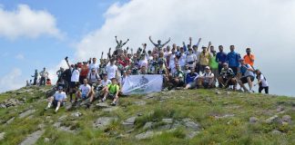 Фото – Велосипедисти и планинари го искачија врвот Тумба и уживаа во ,,Мистериите на Беласица”
