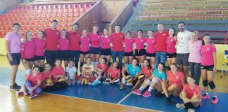 Новиот одбојкарски прволигаш ,,Струмица жени” се спрема за Првата лига, успех им посакаа македонските репрезентативци