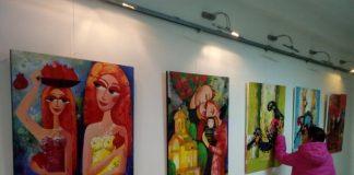 Во Ново Село отворена изложба на дела од ликовната колонија од Валандово (фото)