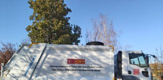 Стаса новиот камион за транспорт на комунален отпад во Гевгелија, донација од турскиот народ вреден 85 илјади евра
