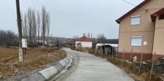 Василево ја финишира улицата во Добрашинци од 420 метри со армиран бетонски коловоз и атмосферски канал