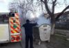 Се повеќе запалени контејнери во Радовиш, ЈП ,,Плаваја” апелира да не се фрла пепел и жар оти се запалува складираниот отпад