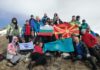 Планинари од Струмица, Гевгелија, Валандово и од Бугарија се искачија на врвот посветен на Борис Трајковски на Беласица