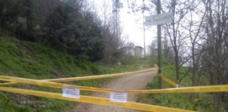 Трим патеката кон манастирот „Свети Илија“ над Струмица се забранува за рекреација