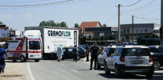 Едно лице e потешко повредено во сообраќајка пред влезот на струмичко Дабиле ( фото)