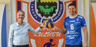 Градоначалникот на турски Инегол Алпер Табан, струмичанецот Ѓоргиев го најави како скапоцен одбојкар и нова вредност на градот и клубот