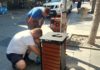 Во Струмица се монтираат нови корпи за отпадоци со пепелници за 24 илјади евра