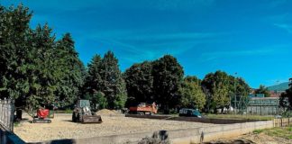 Во Радовиш кај СОУ ,,Коста Сусинов’’ се уредува паркинг простор за превоз на учениците