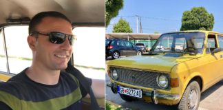 Крстев од струмичко Ангелци со ,,застава 101“ старо половина век, тргна за Лондон за фото сесија пред кралската палата на Елизабет