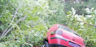 Струмичките пожарникари извлекоа возач од излетано возило во провалија кон Цареви Кули