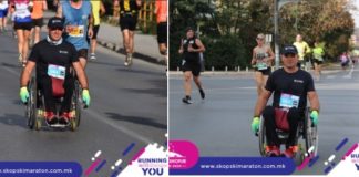 Јовановски докажа ,,Ако се сака, сè се може’’ – Скопскиот маратон од 42 километри го извози за 4 часа и 6 минути