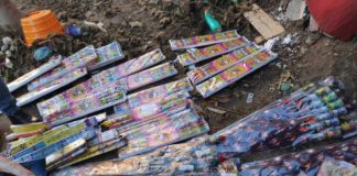 Полицијата заплени близу 6000 пиротехнички средства во Струмица и приведе едно лице