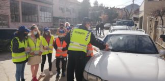 Над 100 возила во Струмица добија флаери – прекршочни платни налози со порака ,,Паркирај совесно и одговорно’’ (фото)