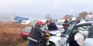 Тешка сообраќајка на патот Струмица-Ново Село, во судар на две возила повредени неколку патници (фото)