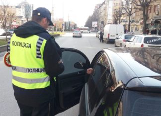 Возач од валандовско приведен – при сообраќајна контрола полицијата му измери 2,28 промили алкохол во крвта