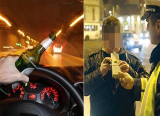 Приведен возач во Гевгелија кој возел со 2.35 промили алкохол во крвта – пијан возач и во Радовиш, направил сообраќајка