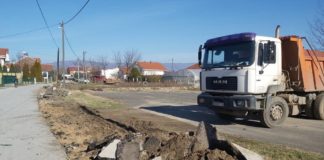 Почна изведбата на атмосферска канализација од игралиштето во Василево до реката Водочница, сообраќајот ќе се пренасочува