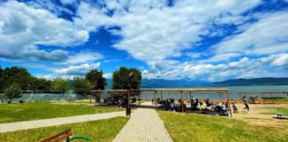 Наскоро целосно ќе биде готова плажата ,,Stage beach’’ со три нивоа кај Карач во Дојран (фото/видео)