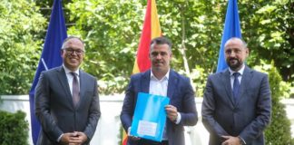 Јанев го доби Договорот од ТАВ во висина од 422 илјади евра за водоснабиделни системи во Дукатино и Тибичино