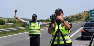 За брзо возење казнети 86 возачи во Југоистокот, во Струмица и Радовиш возеле и со 50 км/ч повеќе од дозволеното