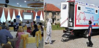 Со мобилната амбуланта направени околу 1400 прегледи во општина Ново село, проектот заврши !