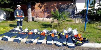 Жител од Ново Коњарево кој работи во странство, донираше опрема за пожарникарите во Ново Село