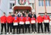 Борачите на Бучим од Радовиш кои на Медитеранските игри во Грција освоија 6 медали, ги прими градоначалникот Ристов
