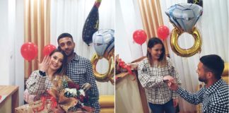 Капитенот на Академија Пандев – Томче Илиев се сврши, на колена ја побара Љупка за жена ( ФОТО )