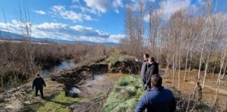 Општина Босилово бара АД Водостопанство да го санира и исчисти речното корито на Струмица