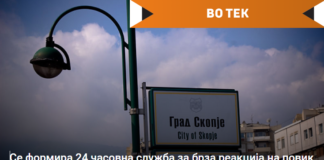 Се формира 24 часовна служба за брза реакција на повик на скопјани