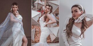 Младата Данче Лазарова од Струмица дизајнираше колекција венчаници ,,Бисерна снежност’’ (фото)