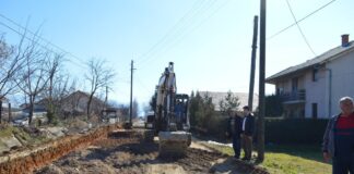 Во Василево започна изградба на улицата покрај каналот од 420 метри