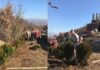 Нова еко акција на младите од радовишко Калуѓерица, посадија 150 дрвца во кругот на манастирот ,,Исус Христос’’ (фото)
