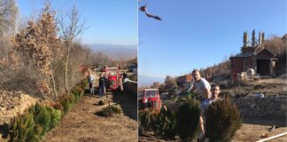 Нова еко акција на младите од радовишко Калуѓерица, посадија 150 дрвца во кругот на манастирот ,,Исус Христос’’ (фото)