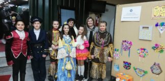 Шестоодделенци од Сандо Масев Струмица презентираа ,,математичка маска” во НУЦК Антон Панов