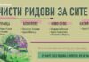 Во недела повторно ,,Чисти ридови за сите”, ќе се собира отпад во општините Струмица, Ново Село, Василево и Босилово