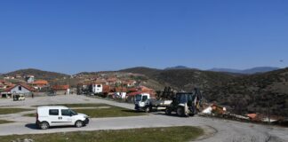 ЈП Плаваја ја чистеше дивата депонија кај полигонот во Радовиш а изврши и сезонско катрење на дрвјата