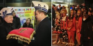 Карневалџиите во Струмица цела недела ќе бидат на власт без избори, кажа Костадинов кој им го даде клучот од градот (фото)