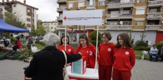 Недела на солидарност во Струмица, Црвен крст со хуманитарна акција за собирање средства