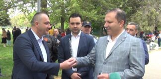 Весев од името на вработените во СВР Струмица изрази благодарност до Спасовски за реновирањето на сите станици