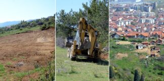 Почнаа чистењето на просторот Чам’лк над Струмица за изградба на социјална населба со 100 типски куќи