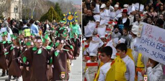 ФОТО: Шаренило од бои и одлични креации од најмладите радовишани на традиционалната Априлијада