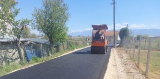 Асфалтирана улица во Градашорци, градоначалникот Андонов најави асфалтирање и во Василево и Владевци