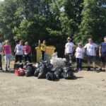 Членови на ЗПСК Кожуф од Гевгелија го чистеа отпадот од Сифулајка до над Смрдлива вода (ФОТО)