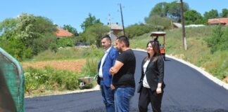 Се асфалтира локалниот пат Ново Владевци – Старо Владевци