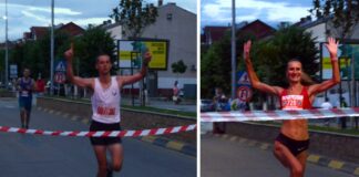 Тосев и Кираџиева најбрзи на полумаратонот Струмица на улица, прогласени најдобрите и на 5 и 10 км (ФОТО)