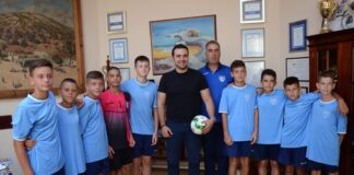 Костадинов ги прими пионерите на ФК Академија Пандев победници на Манце Купот во Белград