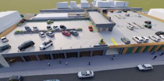 Како ќе изгледа новиот Градски пазар со катна гаража и деловни простории во Радовиш од 3045 м2